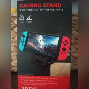 Nintendo Switch with Red and Blue Joy-Con